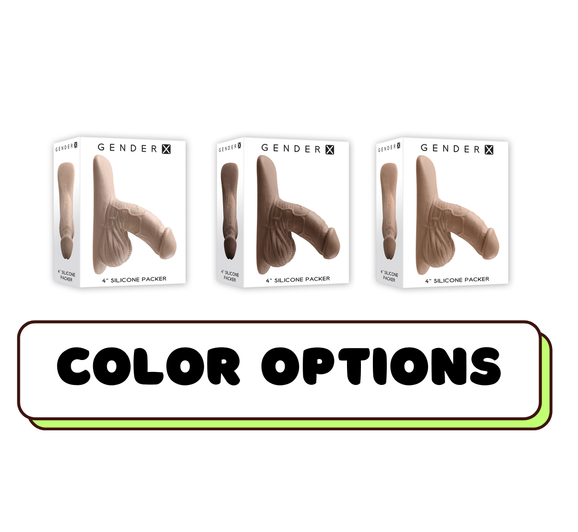 Gender X 4 Inch Silicone Packer