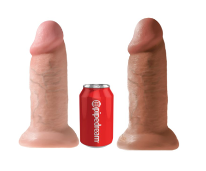 King Cock: 10" Chubby Dildo
