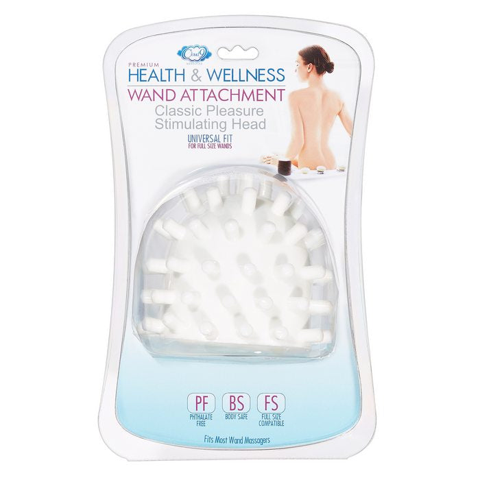 Cloud 9: Full Size Classic Pleasure Stimulating Head Wand Attachment