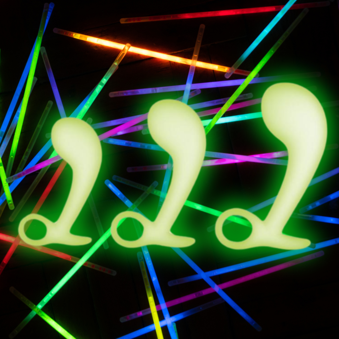 WhipSmart Glow In The Dark Prostate Training Kit, three graduated-size prostate massagers, glow-in-the-dark, hypoallergenic, body-safe materials, reusable and easy-to-clean design.
