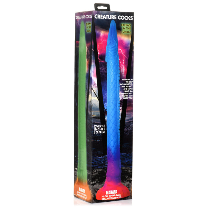 Sea Snake Fantasy Anal Hose, glowing silicone anal toy with suction cup base and strap-on compatibility.
glowing silicone dildo, mystical anal toy, aquatic creature anal dildo, harness-compatible anal toy, suction cup anal toy, long insertable dildo, phthalate-free silicone anal toy, glittery fantasy dildo, mythical anal toy.