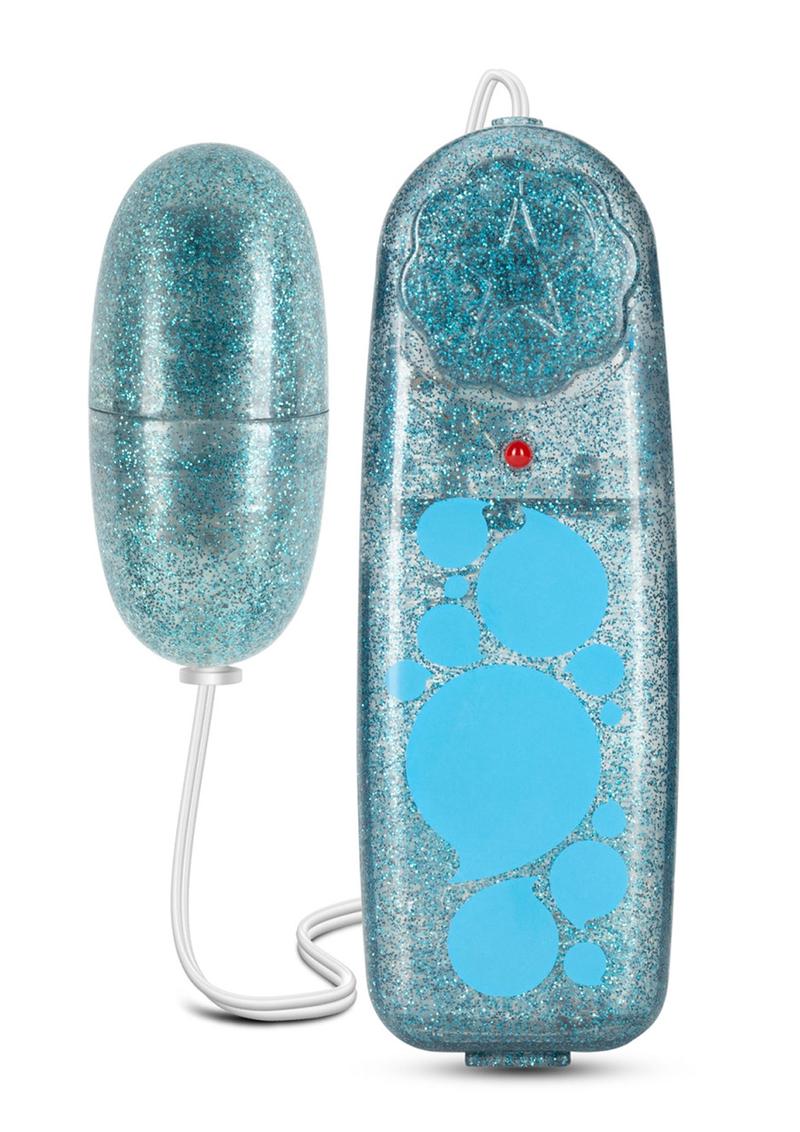B Yours Glitter Power Bullet Vibrator with Remote Control - Blue B Yours Glitter Power Bullet vibrator with tunable speeds, waterproof design, and glitter finish.
Keywords: waterproof bullet vibrator, glitter vibrator, adjustable-speed bullet, body-safe ABS vibrator, glitter blue vibrator, glitter pink vibrator, versatile bullet vibrator, multi-speed bullet, compact bullet vibrator.