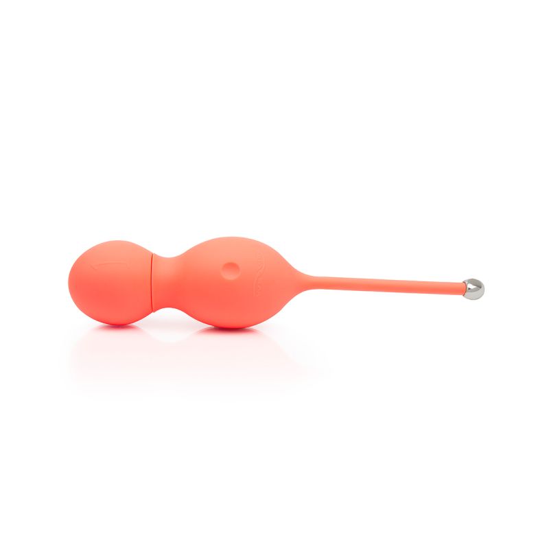 We-Vibe Bloom Vibrating Kegel Balls, app-enabled, waterproof, rechargeable, 10 patterns, progressive weights, coral silicone design.
We-Vibe Bloom, vibrating kegel balls, app-controlled kegel exerciser, pelvic floor trainer, waterproof kegel balls, rechargeable kegel toy, progressive kegel weights, body-safe silicone kegel balls, stronger orgasms, We-Vibe app-enabled toys