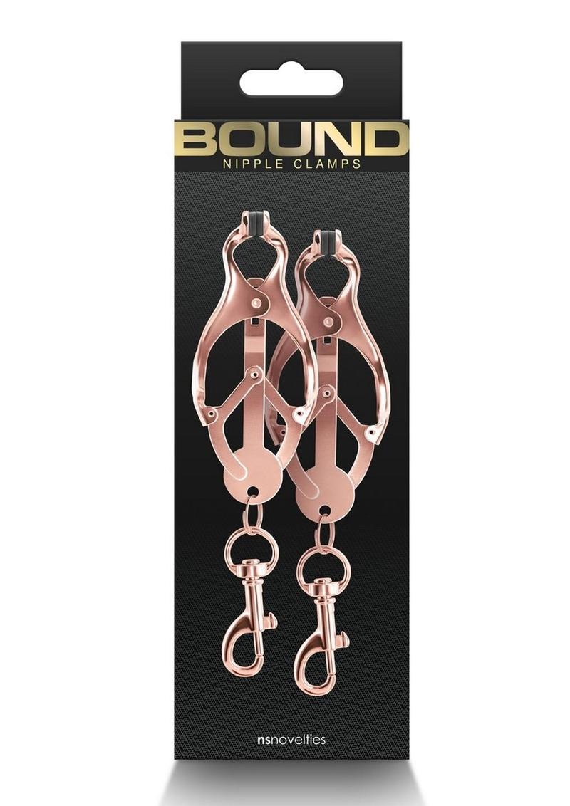 Clover-shaped nipple clamps with pull-to-tighten design, nickel-free metal, and silicone tips for intense stimulation.
Keywords: clover nipple clamps, pull-tight nipple clamps, nickel-free BDSM clamps, intense nipple play, silicone-tipped clamps, advanced nipple clamps, BDSM accessories, rose gold clamps, gunmetal nipple clamps, luxury nipple play tools.