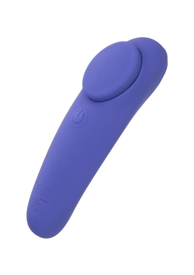 CalExotics Connect® Panty Teaser with 9 vibration functions, app-enabled control, and body-safe silicone.
wearable vibrator, discreet panty vibrator, app-controlled vibrator, waterproof wearable vibrator, body-safe silicone vibrator, wireless panty vibrator, remote-controlled panty teaser, 9-function wearable vibrator, USB rechargeable vibrator, discreet travel vibrator.