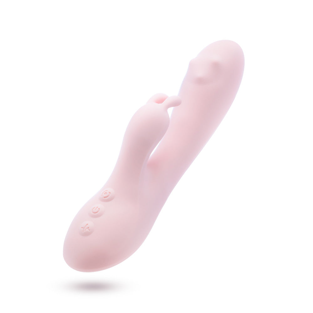 Pink rabbit vibrator with 10 vibration modes, 3-speed rotating G-spot massager, and waterproof silicone design.
Keywords: rabbit vibrator, dual vibration modes, 360° rotating massager, G-spot vibrator, clitoral stimulator, waterproof vibrator, platinum-cured silicone, body-safe vibrator, USB rechargeable, pink vibrator, non-porous, IPX7 waterproof