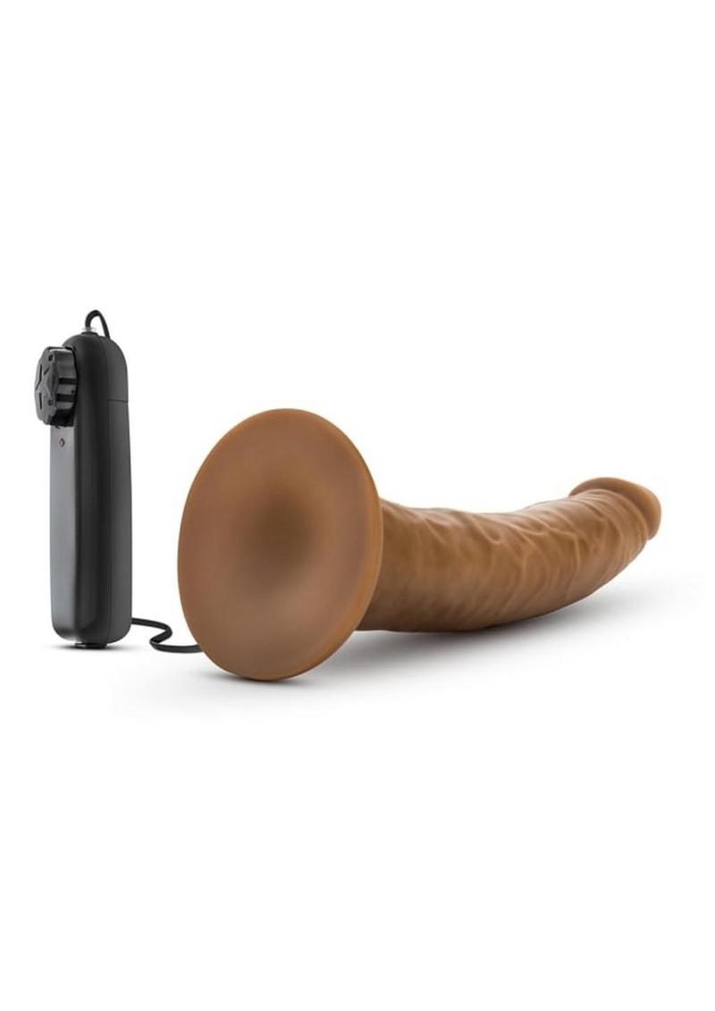 Dr. Skin Dr. Dave Vibrating Dildo with Suction Cup - Caramel - 7in Realistic 7-inch vibrating dildo with adjustable speeds, suction cup base, and waterproof design.
vibrating dildo, 7-inch vibrating cock, realistic vibrating dildo, suction cup vibrator, harness-compatible dildo, waterproof vibrating dildo, adjustable speed vibrator, body-safe PVC dildo, caramel dildo, chocolate dildo, vanilla dildo.