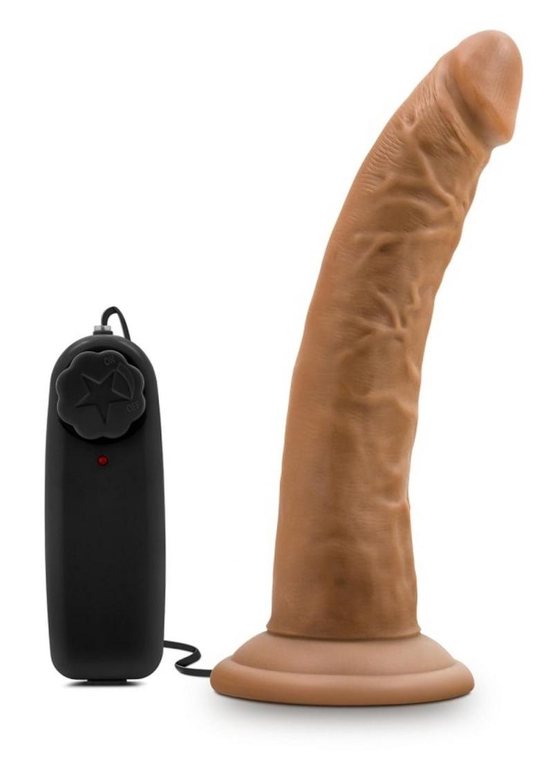 Dr. Skin Dr. Dave Vibrating Dildo with Suction Cup - Caramel - 7in Realistic 7-inch vibrating dildo with adjustable speeds, suction cup base, and waterproof design.
vibrating dildo, 7-inch vibrating cock, realistic vibrating dildo, suction cup vibrator, harness-compatible dildo, waterproof vibrating dildo, adjustable speed vibrator, body-safe PVC dildo, caramel dildo, chocolate dildo, vanilla dildo.