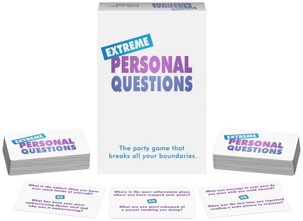 Extreme Personal Questions Party Game