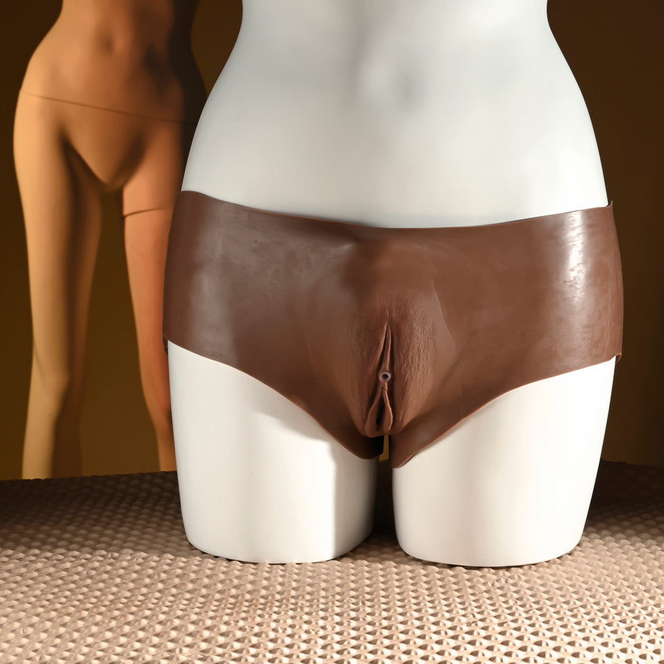 Silicone Undergarments Briefs with Vagina | Gender X