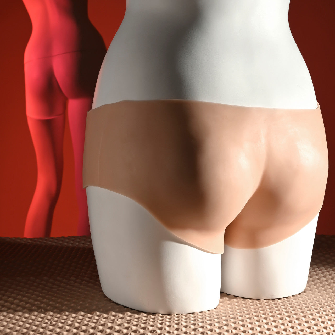 Gender X briefs with silicone vagina, available in Vanilla White or Chocolate Brown, realistic channel, phthalate-free silicone, waterproof.
Gender X Undergarments, silicone vagina briefs, penetrable vagina briefs, phthalate-free briefs, waterproof briefs, realistic silicone briefs, Vanilla White vagina briefs, Chocolate Brown vagina briefs, wearable urination device, Gender X briefs
