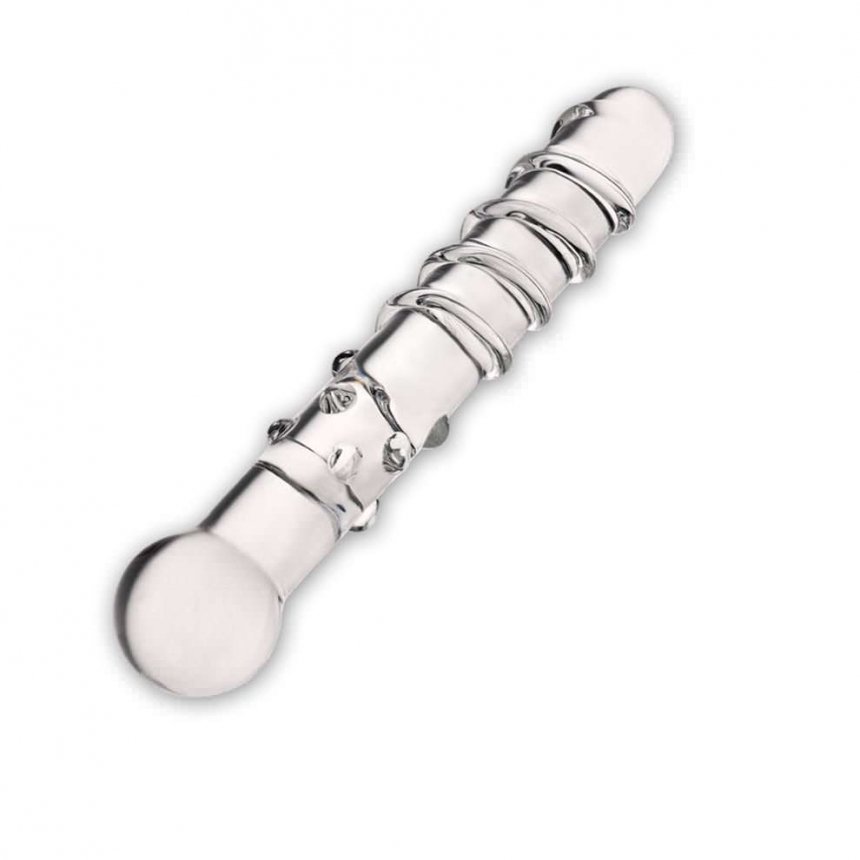 Gläs: Callisto Clear Glass Dildo