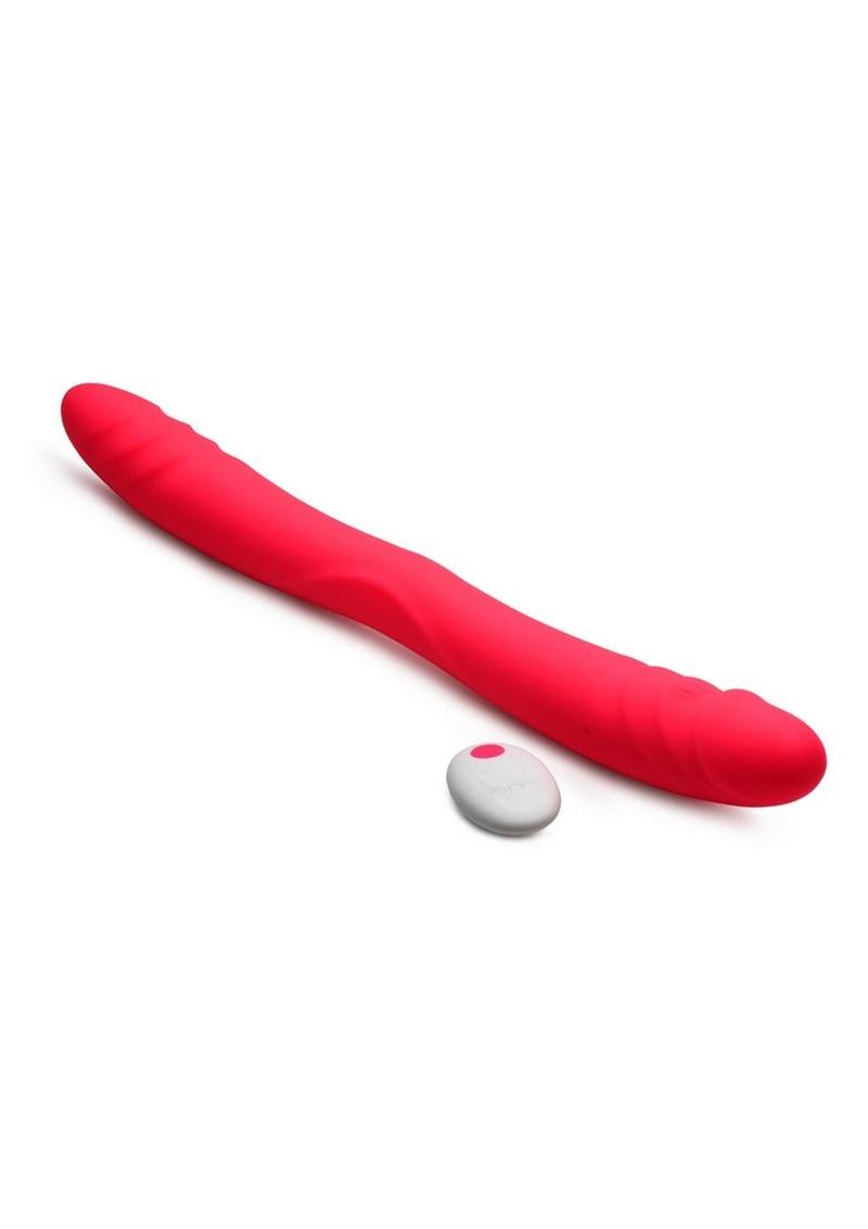 Purple or Pink silicone double dildo with bendable shaft, textured dual ends, and remote-controlled vibrations for double penetration or partnered fun.
vibrating double dildo, silicone double-ended dildo, bendable double dildo, Purple double dildo, Pink double dildo, remote-controlled vibrator, premium silicone dildo, double penetration dildo, waterproof double dildo, ribbed textured dildo