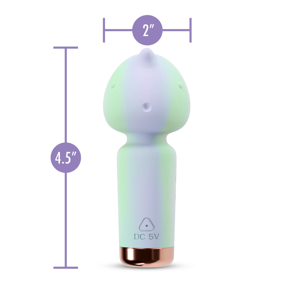 Unicorn Dreams Silicone Rechargeable Clitoral Stimulator Wand ❤︎ Play with Me by Blush