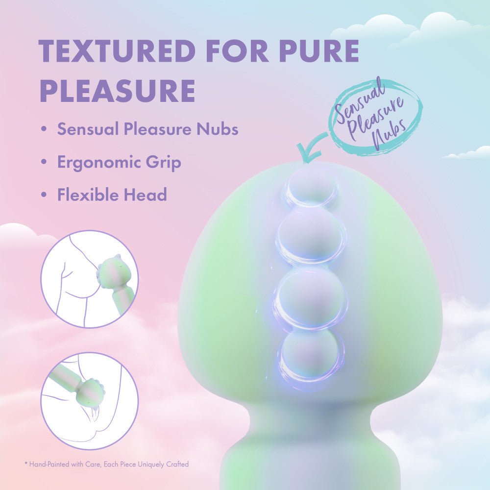 Unicorn Dreams Silicone Rechargeable Clitoral Stimulator Wand ❤︎ Play with Me by Blush