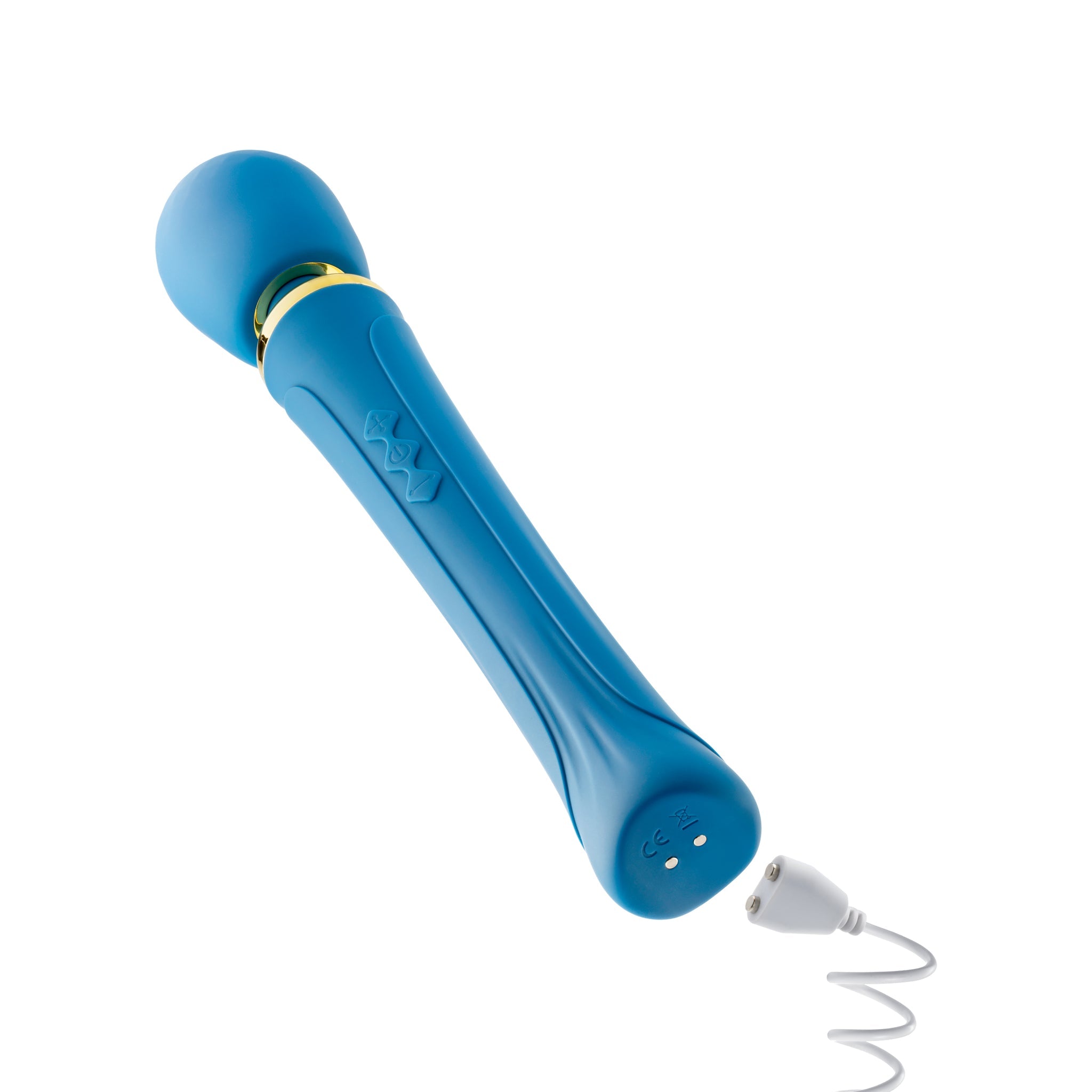 Teal wand massager with flexible silicone head, 20 RumboTech™ vibration modes, and waterproof design for full-body relaxation.
Keywords: wand massager, Dianna wand, RumboTech wand, personal massager, flexible head, waterproof wand, USB rechargeable, 20 vibration modes, body-safe silicone, satin smooth, self-care massager, luxury massager, full-body wand