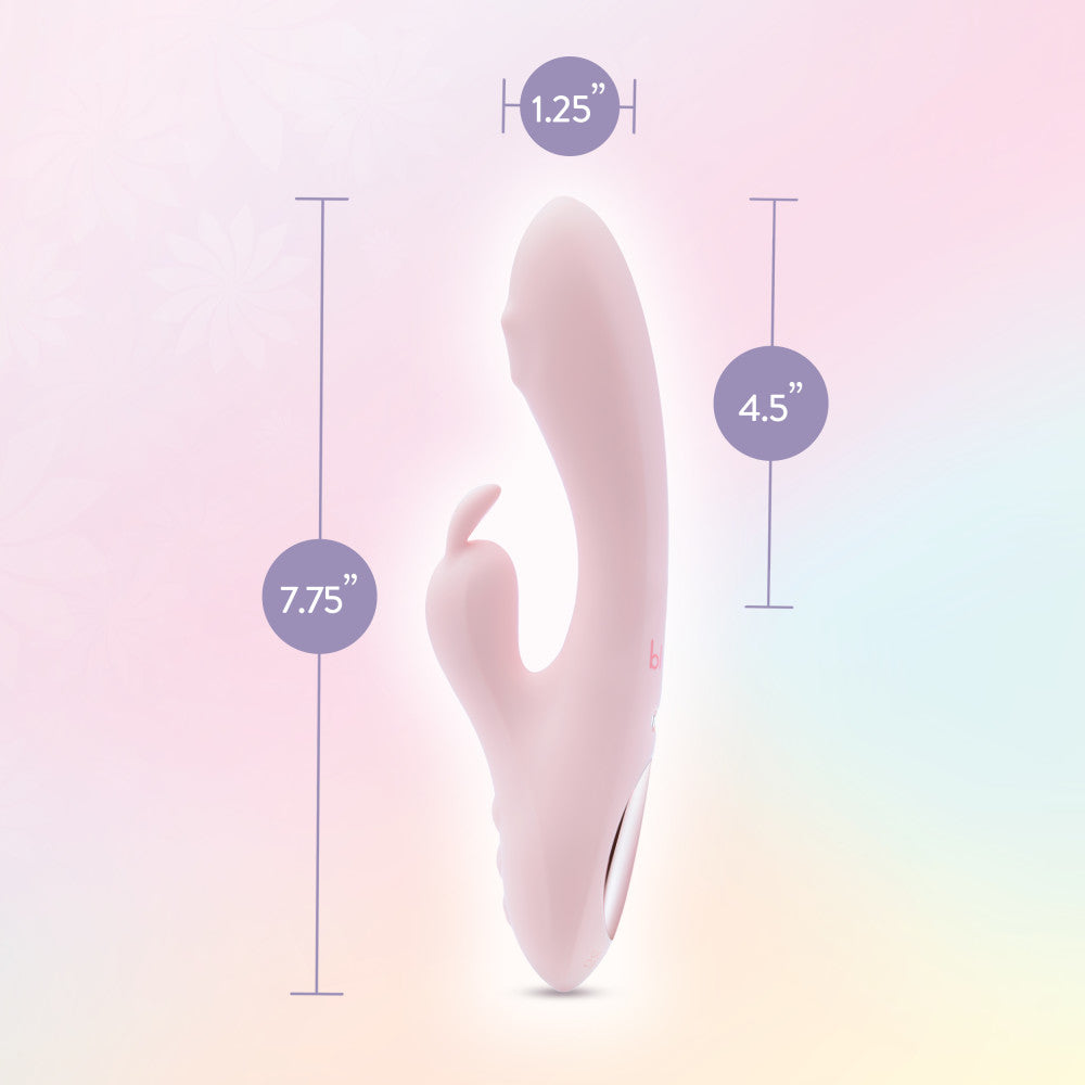 Pink rabbit vibrator with 10 vibration modes, 3-speed rotating G-spot massager, and waterproof silicone design.
Keywords: rabbit vibrator, dual vibration modes, 360° rotating massager, G-spot vibrator, clitoral stimulator, waterproof vibrator, platinum-cured silicone, body-safe vibrator, USB rechargeable, pink vibrator, non-porous, IPX7 waterproof