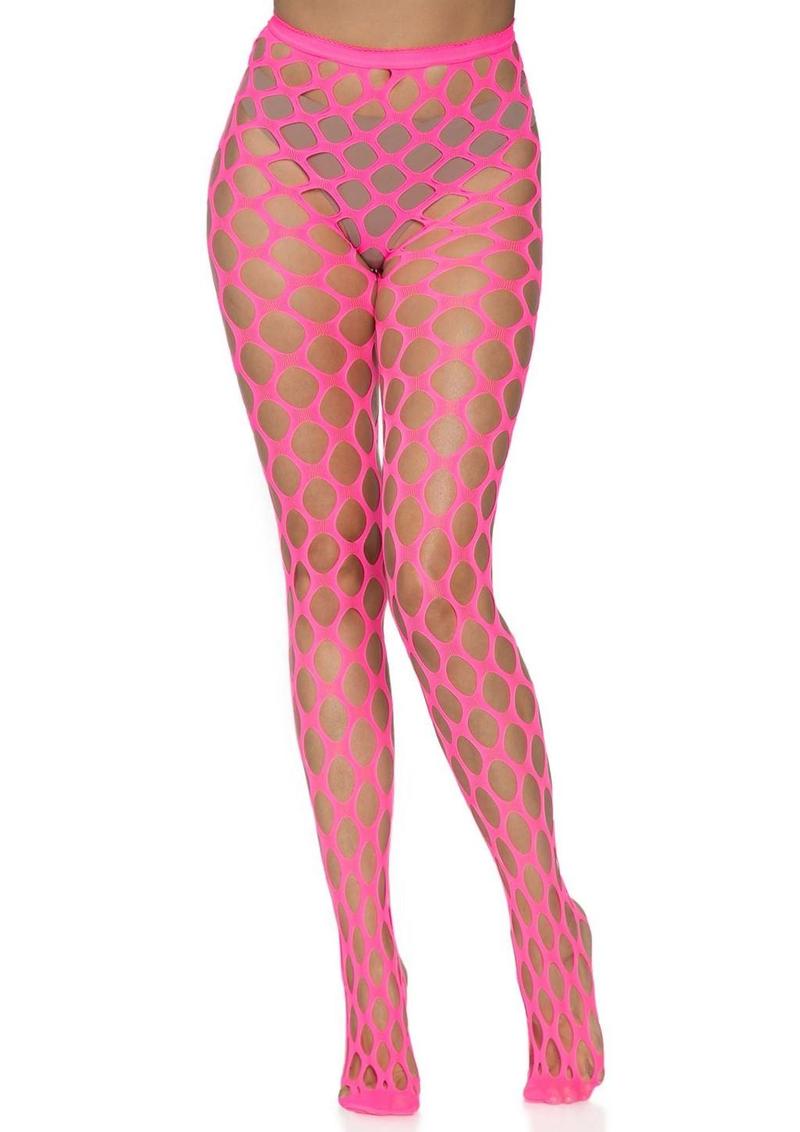 Jumbo Pothole Net Tights | Leg Avenue