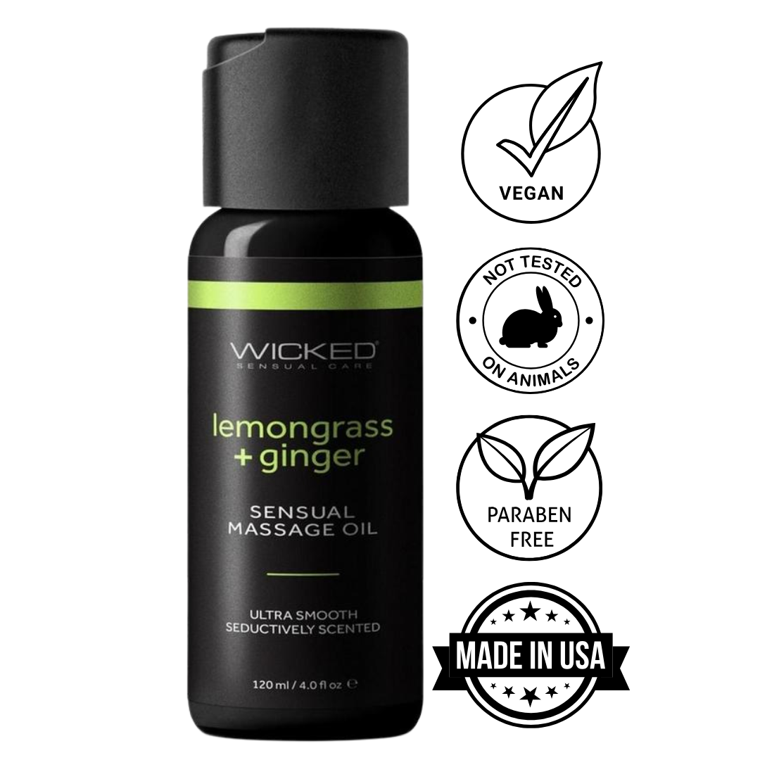 Lemongrass and ginger massage oil, enriched with Vitamin E and Aloe, vegan, cruelty-free, spa-quality, long-lasting glide.
lemongrass massage oil, ginger massage oil, sensual massage oil, vegan massage oil, cruelty-free massage oil, spa-quality massage oil, long-lasting glide massage oil, Vitamin E massage oil, Aloe massage oil, relaxing massage products.