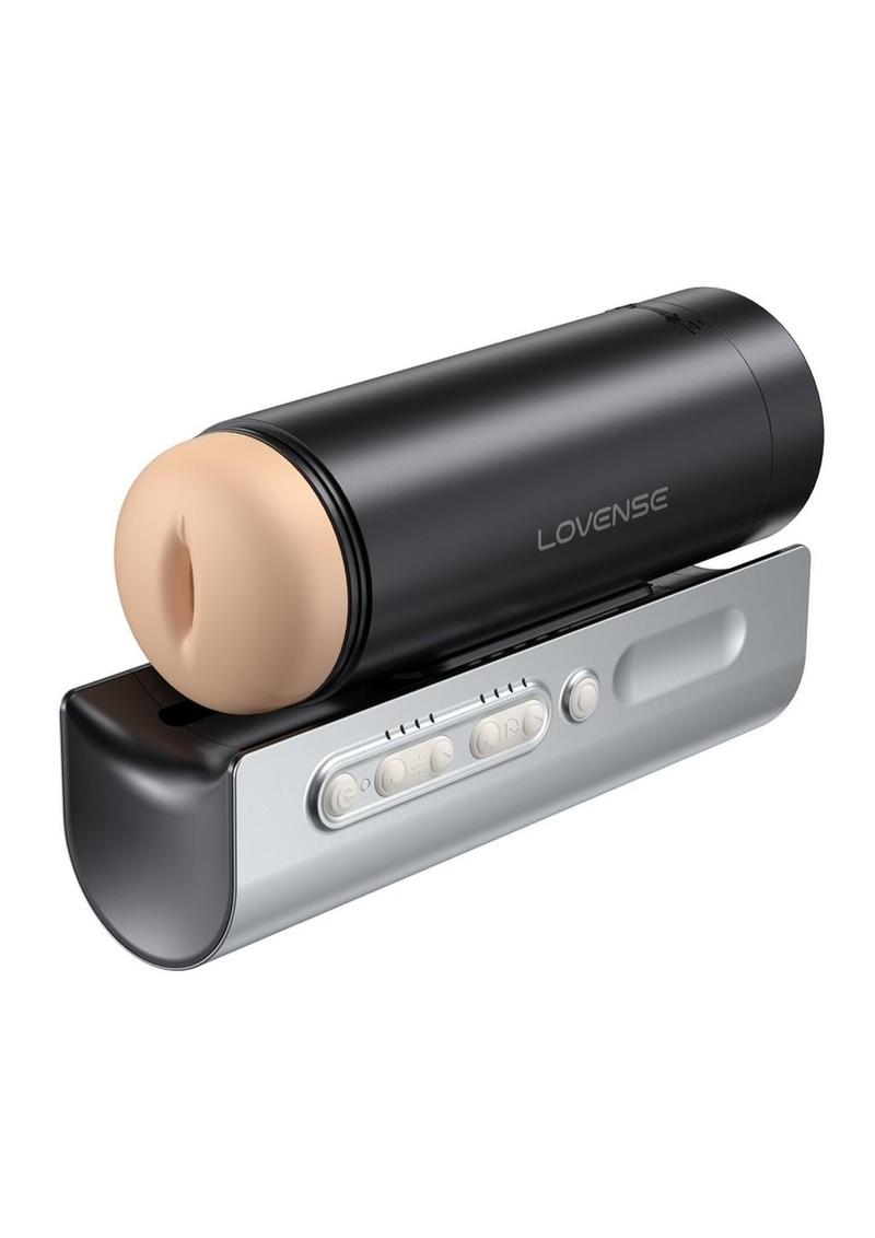 Lovense Solace Pro Rechargeable App Compatible Stroker - Black/Silver Solace Pro app-controlled male stroker with realistic thrusting, interactive content sync, long-distance capabilities, and a 14-hour battery life.
Solace Pro male stroker, app-controlled stroker, interactive content sync, realistic thrusting sensations, long-distance male toy, Lovense AI Sync stroker, hands-free male masturbator, precise stroke control, whisper-quiet stroker, 14-hour battery life toy.