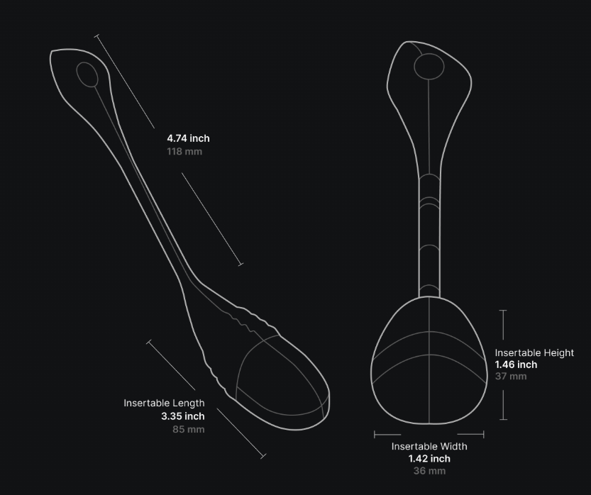 Lovense Vulse | App Controlled Hands Free Thrusting Egg Vibrator