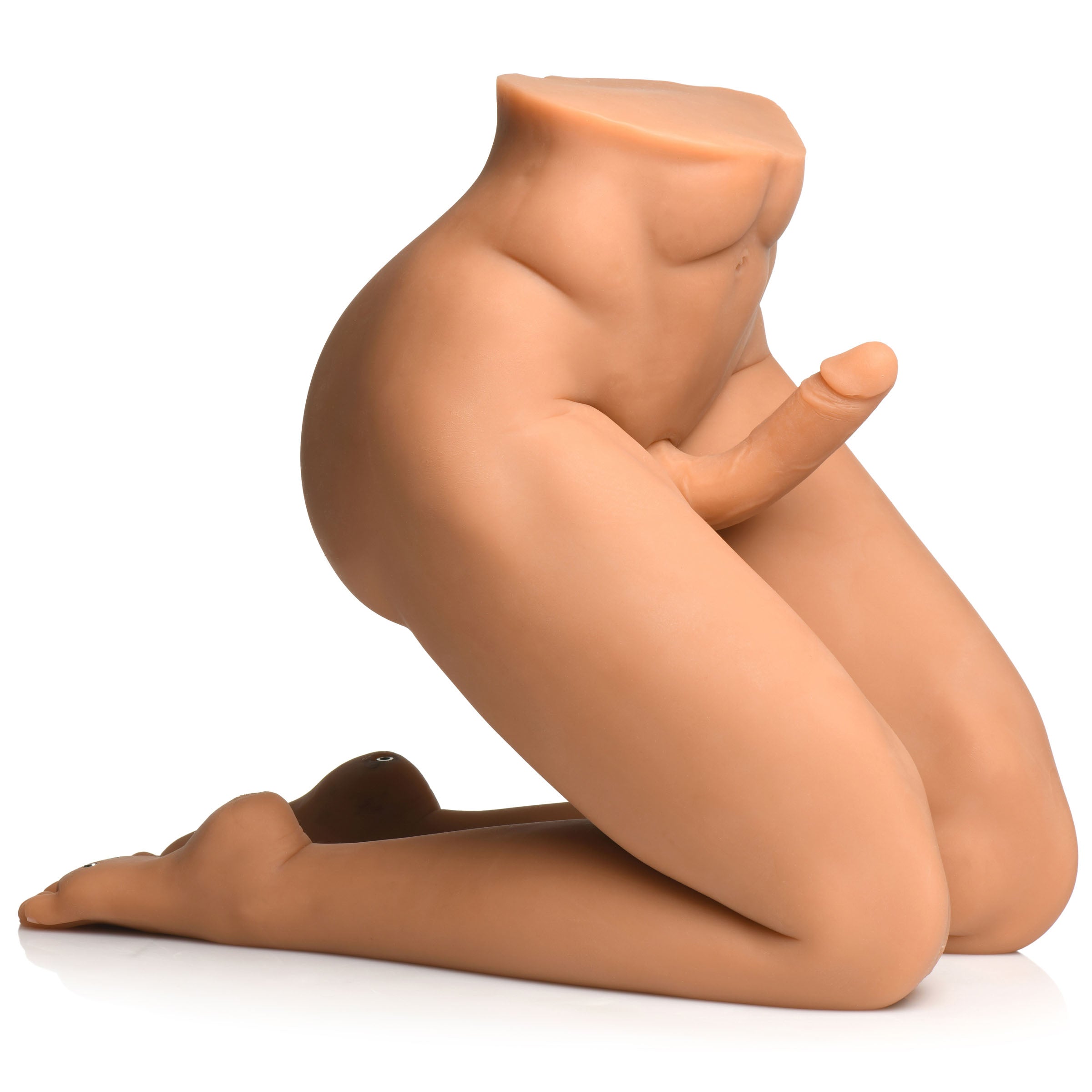 JOCK Male Sex Partner Doll with remote-controlled thrusting dildo, textured anal canal, and posable steel frame.
male sex doll, posable love doll, thrusting dildo, vibrating dildo, warming dildo, textured anal canal, realistic sex doll, TPE sex doll, remote-controlled dildo, adult partner doll