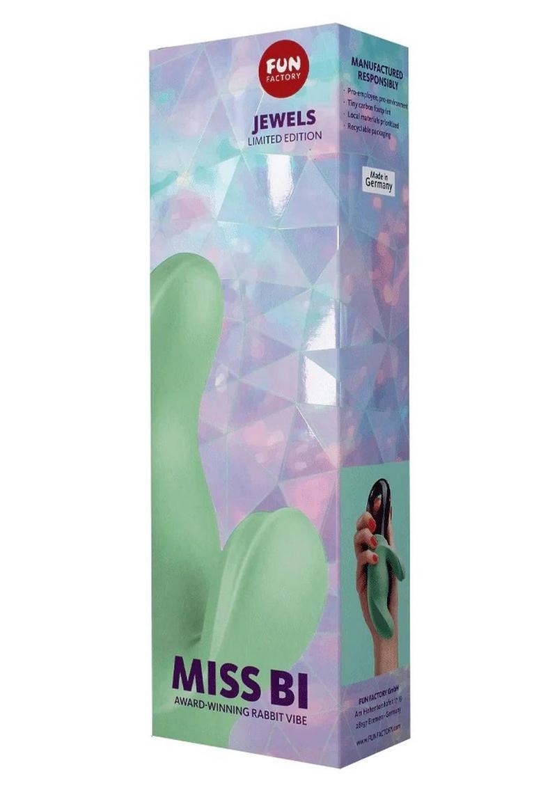 Miss Bi Silicone Vibrator with Clitoral Stimulator ♥ Fun Factory