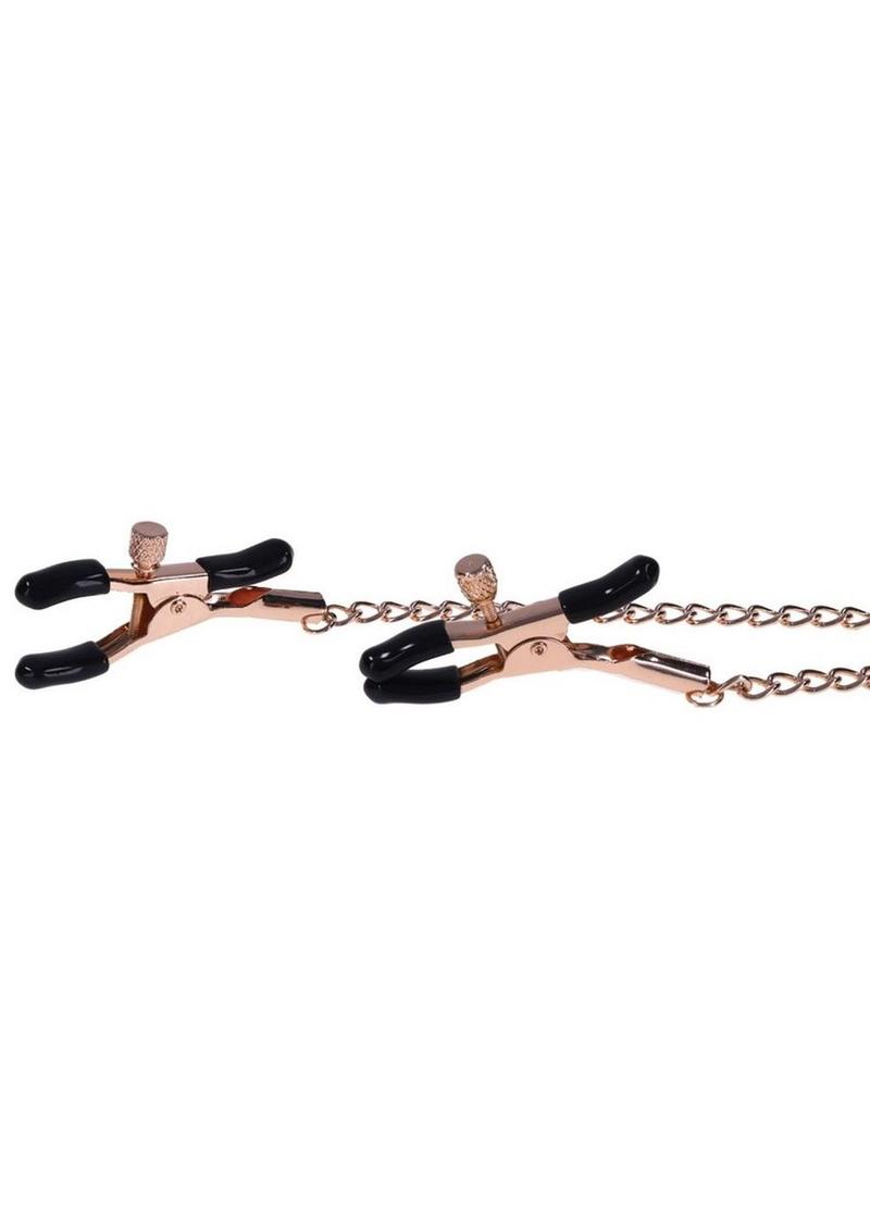 Brat Charm BDSWM Nipple Clamps | Sex and Mischief by Sportsheets