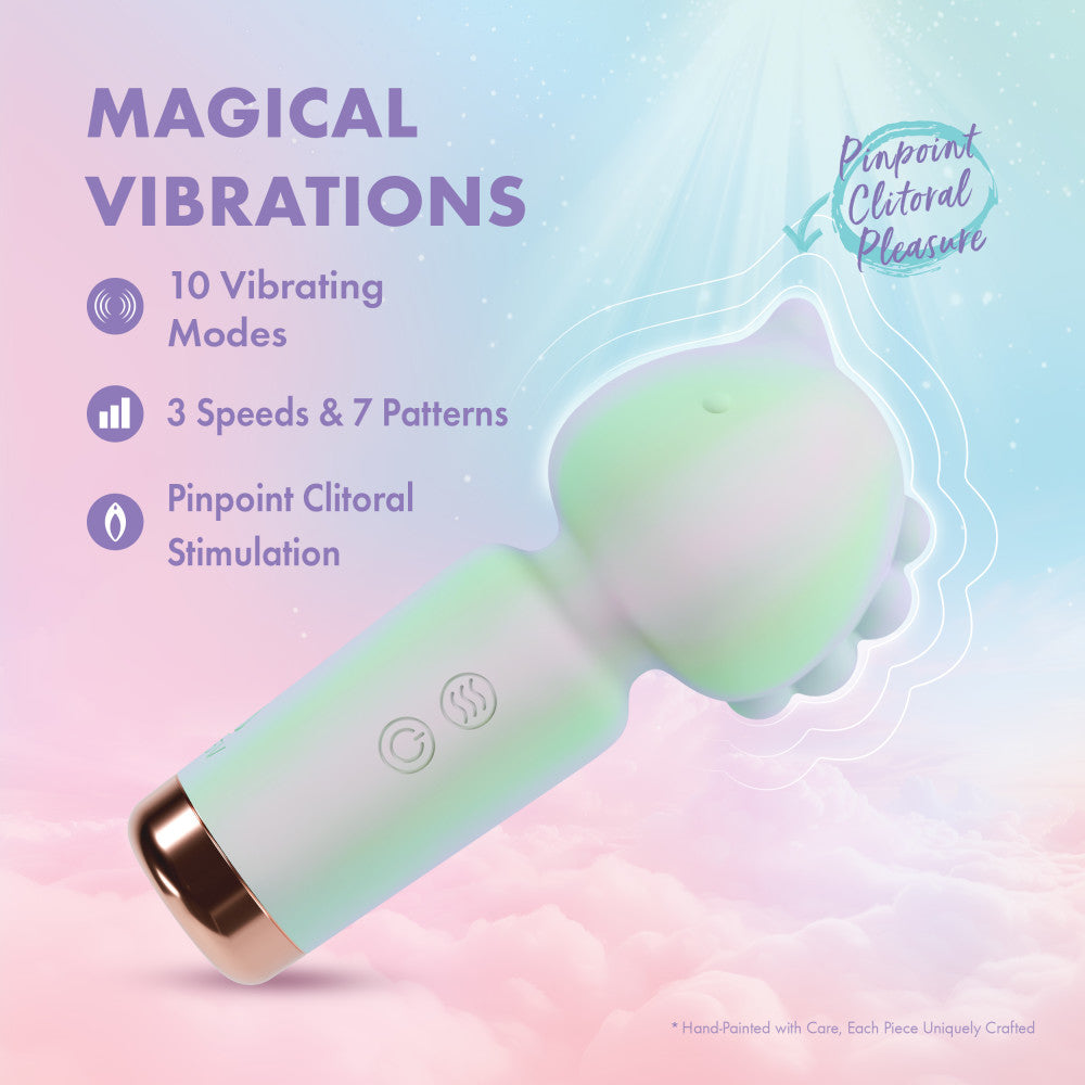 Unicorn Dreams Silicone Rechargeable Clitoral Stimulator Wand ❤︎ Play with Me by Blush