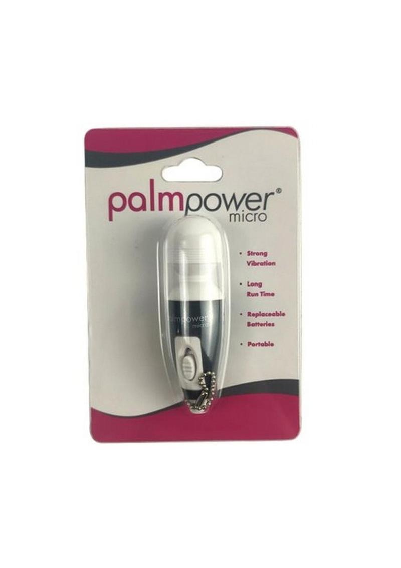 PalmPower Micro, a compact vibrating massager with strong vibrations, portable design, and keychain attachment for on-the-go use.
PalmPower Micro, compact vibrating massager, portable massager, keychain massager, strong vibration mini massager, battery-operated vibrator, travel-sized massager, pocket-sized vibrating wand, mini massager with replaceable batteries