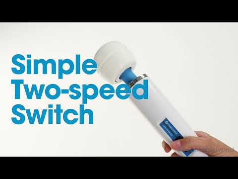 The Magic Wand Original, a legendary plug-in massager with two speeds, silicone head, flexible neck, and durable Japanese design.
Magic Wand Original, Hitachi Magic Wand, plug-in massager, corded vibrator, two-speed massager, authentic Magic Wand, silicone massage wand, powerful massager, stress relief wand, iconic Hitachi wand