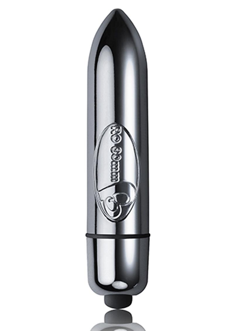 RO 80mm Single Speed Bullet Vibrator | Chrome Medusas RO 80mm Single Speed Bullet Vibrator | Chrome Medusas