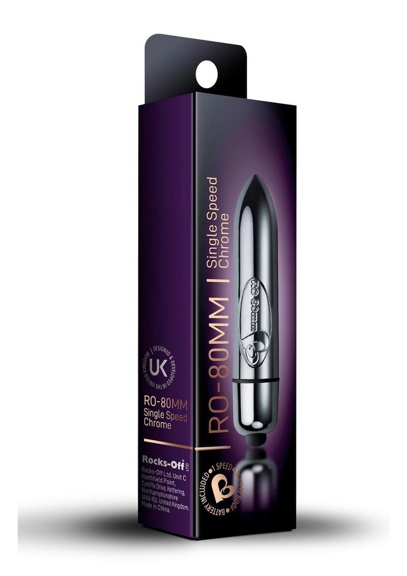 RO 80mm Single Speed Bullet Vibrator - Chrome - Silver
Silver waterproof single-speed bullet vibrator for targeted pleasure; compact and body-safe.
RO-80mm Silver Bullet Vibrator, single-speed silver bullet vibrator, waterproof bullet vibe, sleek silver vibrator, compact micro vibe, Rocks Off vibrator, powerful discreet bullet, portable silver bullet vibrator, N battery included vibrator, phthalate-free vibrator, body-safe silver vibe, award-winning bullet vibrator.