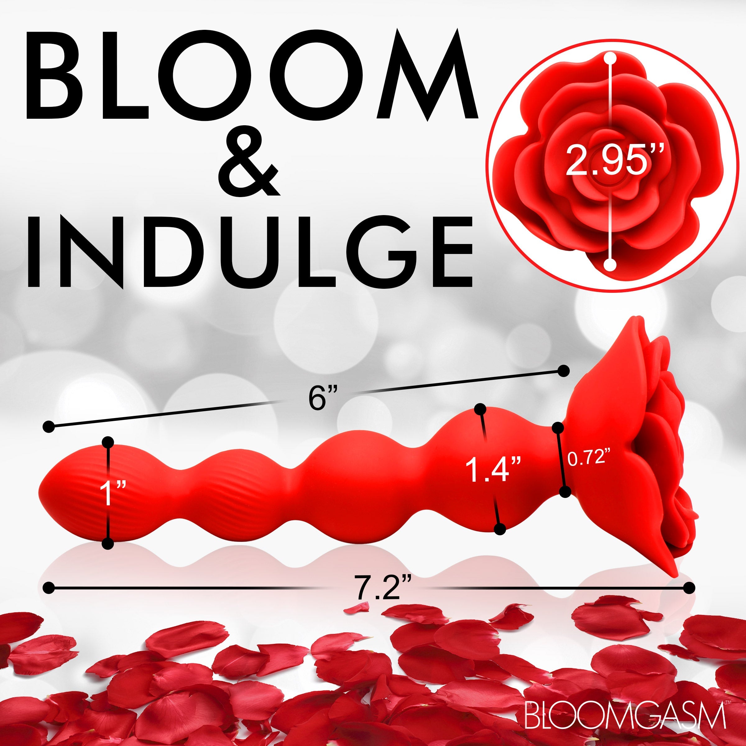 Rose Twirl 10X Vibrating & Rotating Silicone Anal Beads, featuring 3 speeds, 7 patterns, textured beads, premium silicone, and IPX6 waterproof design for body-safe backdoor pleasure
vibrating anal beads, rotating anal beads, silicone anal toy, textured anal beads, body-safe silicone, waterproof anal toy, rechargeable anal toy, anal beads for beginners, rose-themed adult toy
