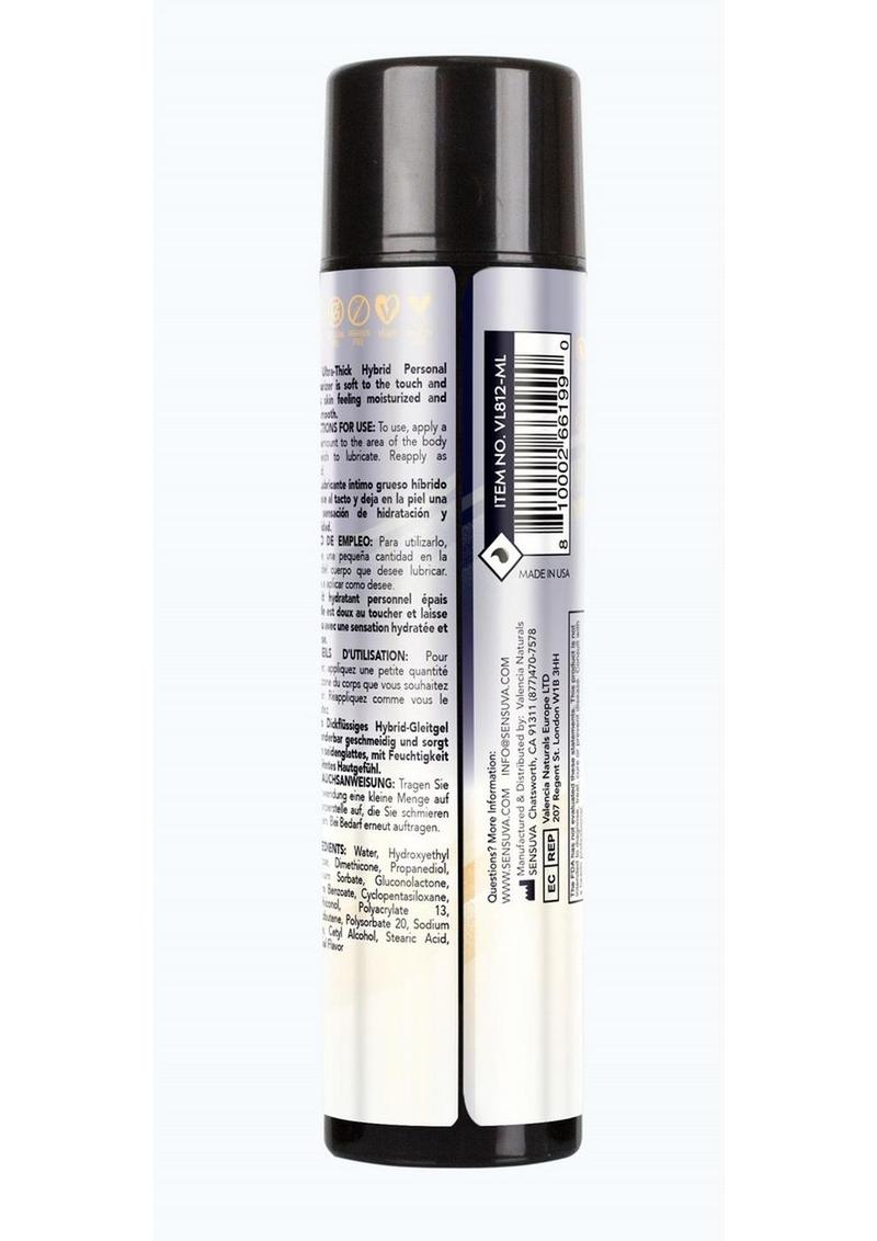 Sensuva Ultra-Thick Anal Hybrid Personal Moisturizer Lubricant High Ph Formula Original Unflavored - 5.1oz
Ultra-thick hybrid anal lubricant; pH-balanced, water and silicone-based, long-lasting, and gentle on skin.
Thick Anal Hybrid, hybrid anal lubricant, pH-balanced anal moisturizer, silicone and water-based lube, thick and creamy anal lube, long-lasting lubricant, sensitive skin anal lube, anal glide moisturizer, silicone toy compatible lubricant, intimate personal moisturizer.