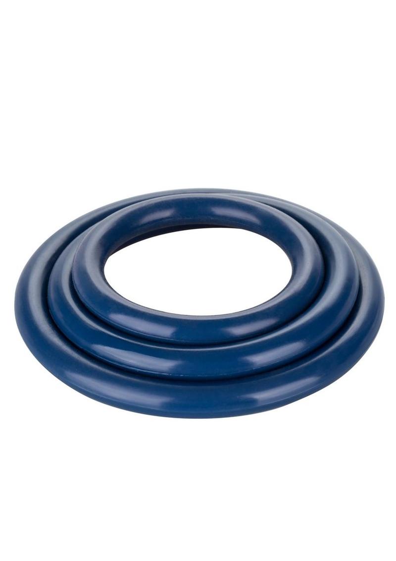 Tri-Rings Multi-Purpose Rubber Set Cock Rings | Multiple Colors