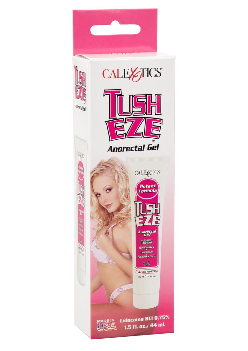 Tush Eze Anorectal Gel - 1.5oz - Boxed
Tush-Eze Gel, desensitizing anal lubricant, unscented, 1.5 Fl Oz tube, beginner and expert friendly.
anal desensitizing gel, anal lubricant, unscented anal gel, anal pleasure gel, beginner-friendly anal gel, travel-sized anal lube, anal play gel, anal intercourse gel, anal stimulation lubricant.