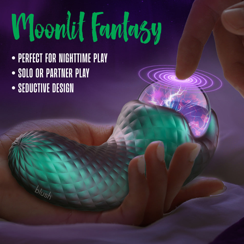 Enchanted Serpent Pulse Vibrator With Mystical Plasma Globe ♥ Temptasia By Blush®