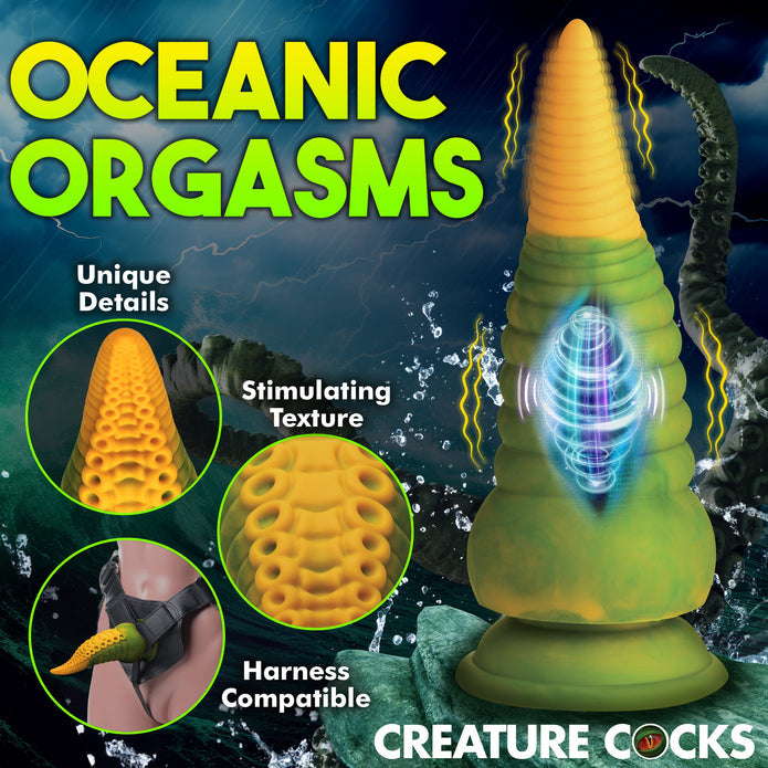 Monstropus 2.0 Vibrating Tentacle Rechargeable Silicone Dildo | Creature Cocks
