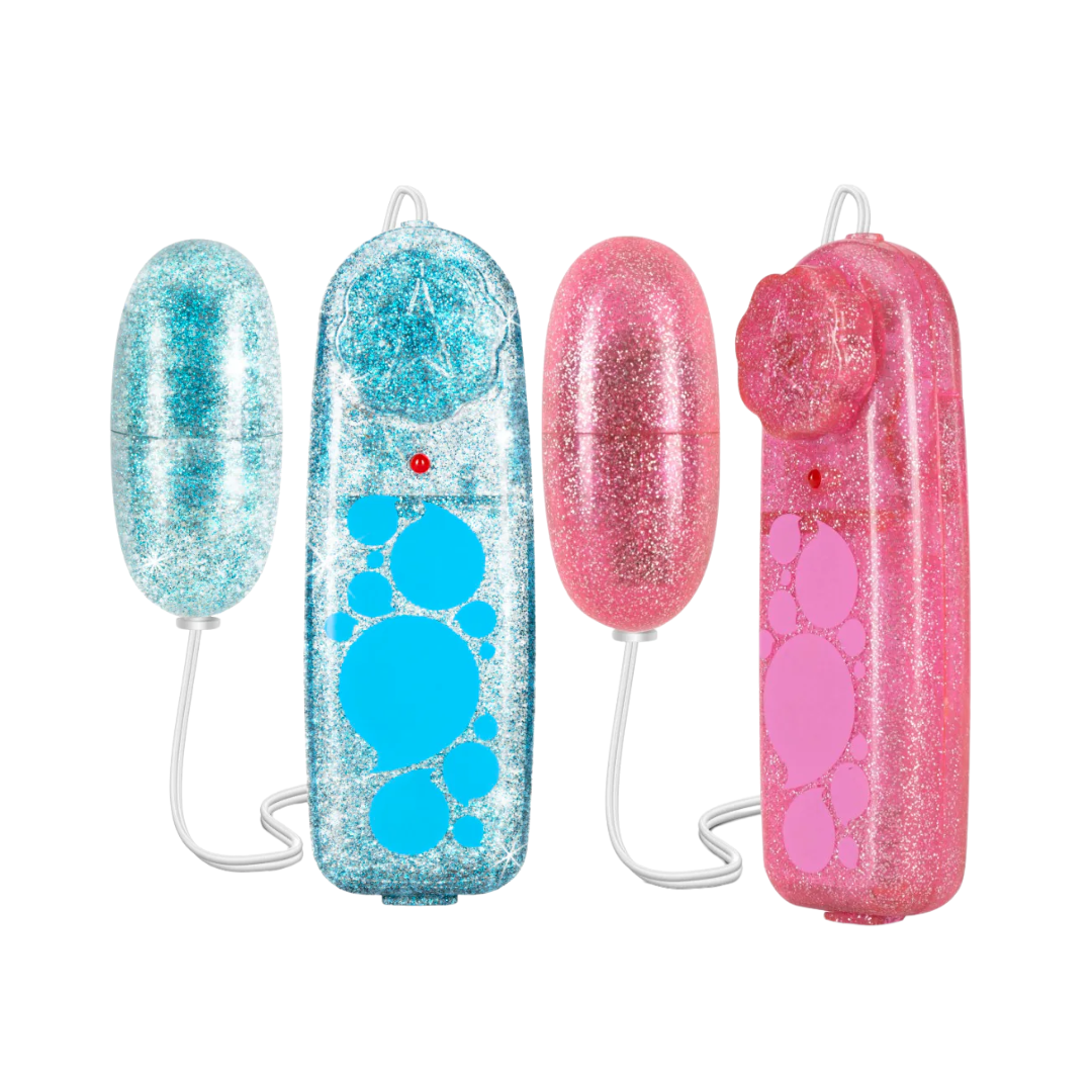 B Yours Glitter Power Bullet vibrator with tunable speeds, waterproof design, and glitter finish.
Keywords: waterproof bullet vibrator, glitter vibrator, adjustable-speed bullet, body-safe ABS vibrator, glitter blue vibrator, glitter pink vibrator, versatile bullet vibrator, multi-speed bullet, compact bullet vibrator.