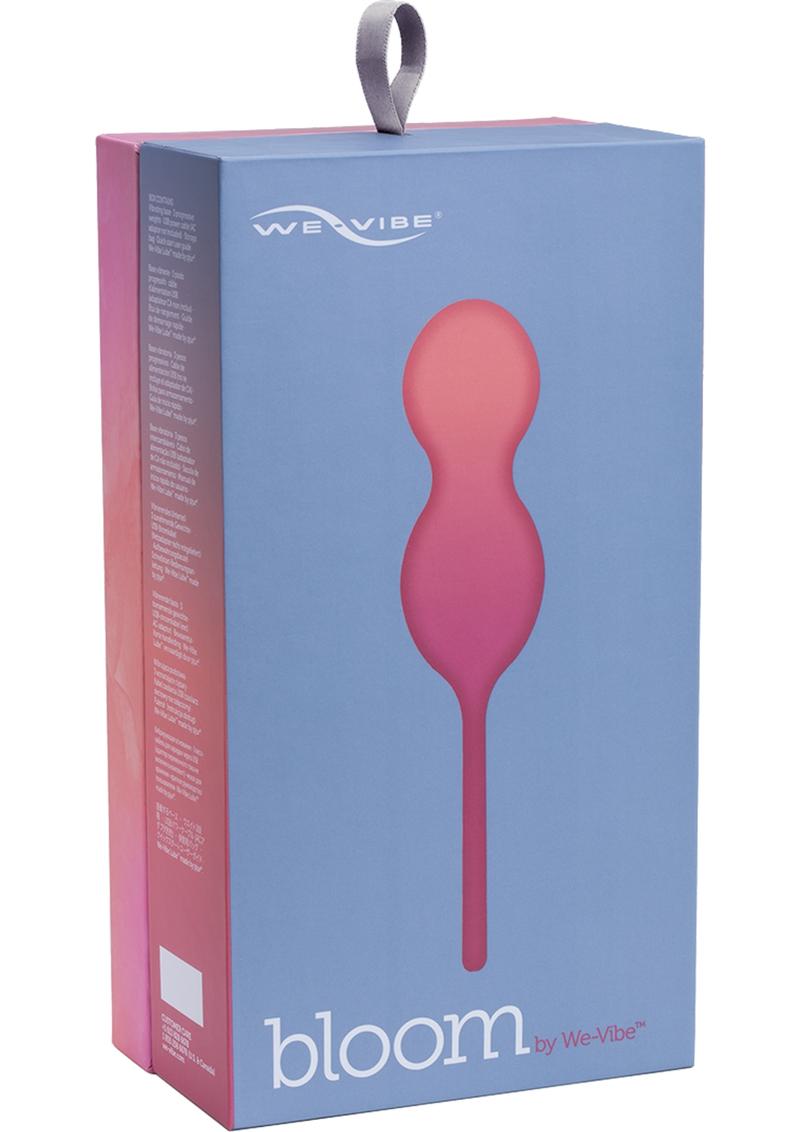 We-Vibe Bloom Vibrating Kegel Balls, app-enabled, waterproof, rechargeable, 10 patterns, progressive weights, coral silicone design.
We-Vibe Bloom, vibrating kegel balls, app-controlled kegel exerciser, pelvic floor trainer, waterproof kegel balls, rechargeable kegel toy, progressive kegel weights, body-safe silicone kegel balls, stronger orgasms, We-Vibe app-enabled toys