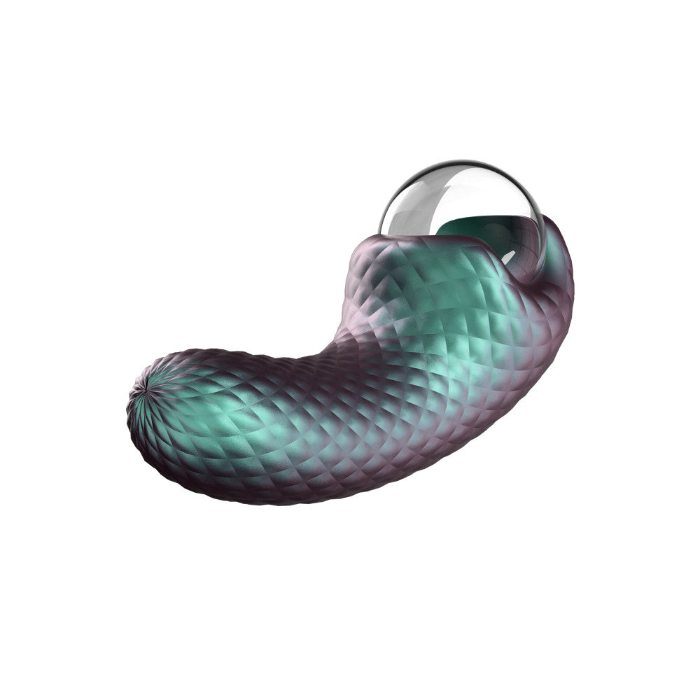 Enchanted Serpent Pulse Vibrator With Mystical Plasma Globe ♥ Temptasia By Blush®
