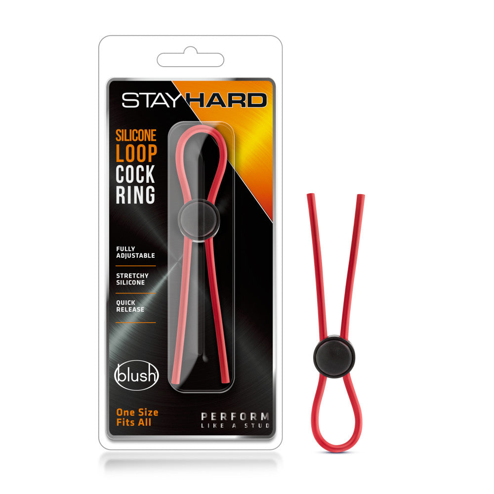 Stay Hard Silicone Loop Cock Ring with adjustable lasso design for harder, longer-lasting erections.
Keywords: Stay Hard Silicone Loop Cock Ring, adjustable cock ring, lasso-style ring, liquid silicone cock ring, no-pull cock ring, harder erections, stamina enhancer, body-safe cock ring, quick-release cock ring, lube-safe loop ring.