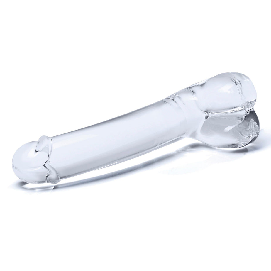 7-inch clear glass dildo with a curved shaft, realistic tip, and hypoallergenic, fracture-resistant design, perfect for G-spot stimulation and temperature play.

7-inch glass dildo, realistic glass dildo, curved G-spot dildo, borosilicate glass dildo, Gläs glass dildo, temperature play dildo, hypoallergenic dildo, non-porous glass dildo, handcrafted glass dildo, luxury glass sex toy