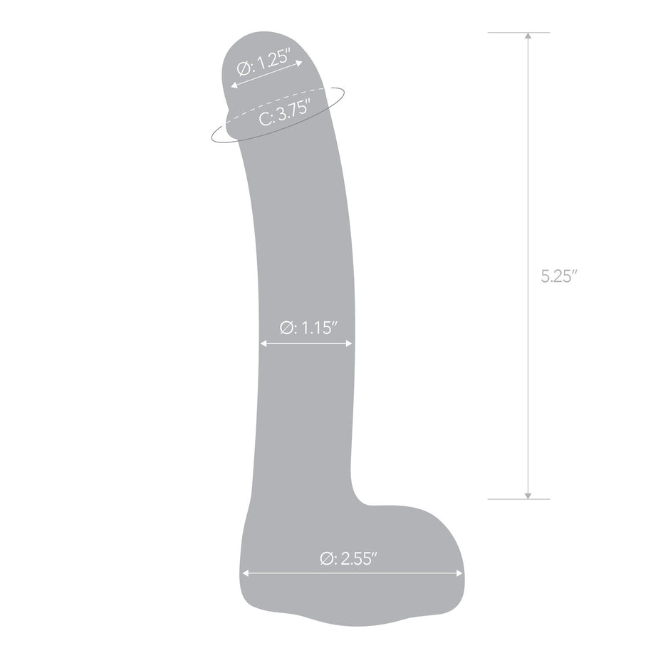 7-inch clear glass dildo with a curved shaft, realistic tip, and hypoallergenic, fracture-resistant design, perfect for G-spot stimulation and temperature play.

7-inch glass dildo, realistic glass dildo, curved G-spot dildo, borosilicate glass dildo, Gläs glass dildo, temperature play dildo, hypoallergenic dildo, non-porous glass dildo, handcrafted glass dildo, luxury glass sex toy