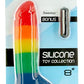 Addiction 100% Silicone Justin Rainbow 8" Dildo