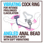 Anal Adventures: Platinum Silicone Anal Ball with Cock Ring