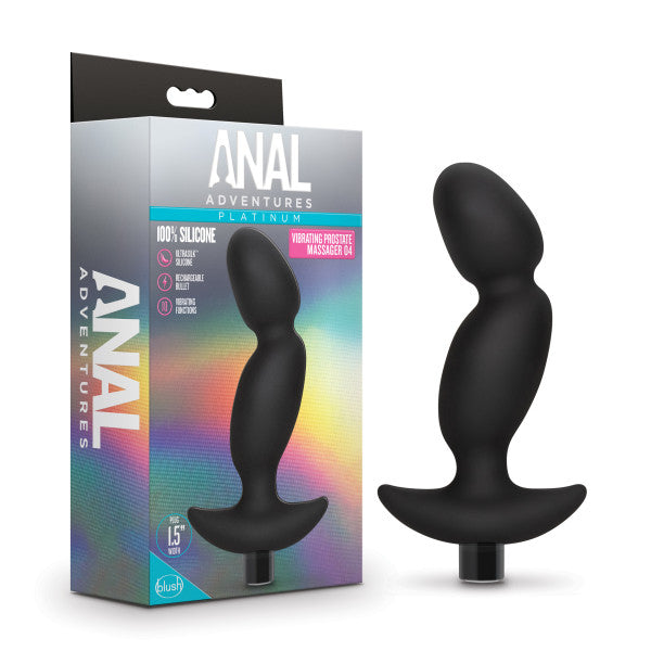 Anal Adventures: Platinum Silicone Vibrating Prostate Massager
