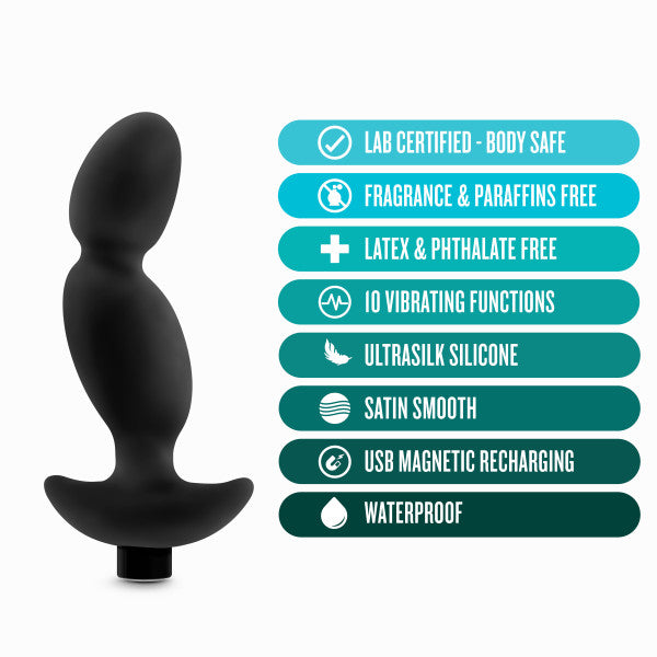 Anal Adventures: Platinum Silicone Vibrating Prostate Massager