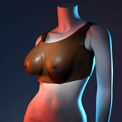 Breast Plate Silicone C Cup | Gender X